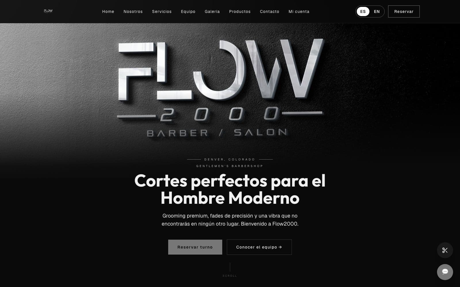 Flow2000 — Salon website
