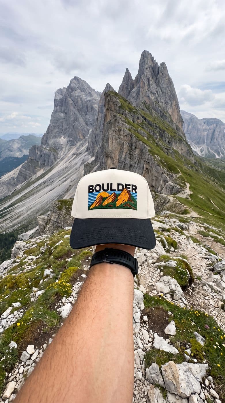 RSKF.CO — embroidered cap detail in the field