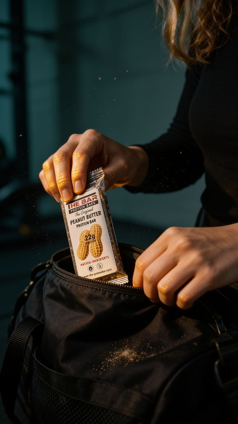 The Bar — product reached for in transit